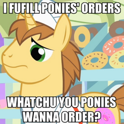 Size: 498x500 | Tagged: safe, derpibooru import, screencap, donut joe, image macro, meme