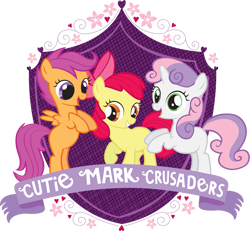 Size: 1077x996 | Tagged: safe, apple bloom, scootaloo, sweetie belle, cutie mark crusaders, official, simple background, transparent background, vector