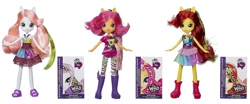 Size: 1324x549 | Tagged: safe, apple bloom, scootaloo, sweetie belle, equestria girls, cutie mark crusaders, irl, official, photo, toy, wild rainbow