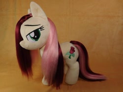 Size: 1000x750 | Tagged: artist needed, source needed, safe, roseluck, irl, photo, plushie, solo, wet mane