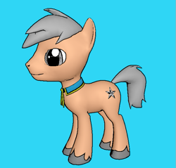 Size: 617x589 | Tagged: safe, artist:darth-silas, earth pony, pony, 3d, 3d pony creator, male, ponified, pony creator 3d, ponylumen, stallion, starswirl academy, tom stone