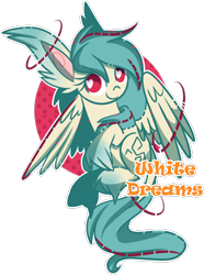 Size: 800x1076 | Tagged: safe, artist:xwhitedreamsx, oc, oc only, oc:niah, original species, simple background, solo, transparent background