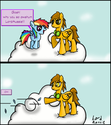 Size: 1920x2160 | Tagged: safe, artist:lordaussie, oc, oc only, oc:lordaussie, comic, dashie meme, exploitable meme, meme