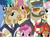 Size: 347x258 | Tagged: safe, edit, edited screencap, screencap, blues, button mash, colter sobchak, dizzy twister, donny, jeff letrotski, liquid button, noteworthy, orange swirl, ruby pinch, spike, spring melody, sprinkle medley, twinkleshine, dragon, earth pony, pony, slice of life (episode), colt, cremation, implied cremation, implied death, larson you magnificent bastard, male, spoilers for another series, the big lebowski