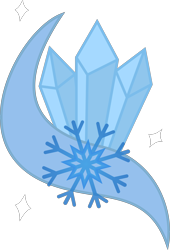 Size: 5000x7353 | Tagged: safe, artist:djdavid98, artist:icecrystalthealicorn, oc, oc only, oc:ice crystal, .ai available, absurd resolution, cutie mark, cutie mark only, no pony, simple background, transparent background, vector