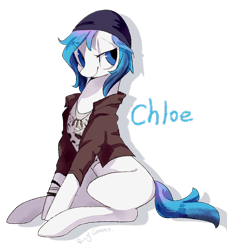 Size: 1000x1100 | Tagged: safe, artist:rocy canvas, earth pony, pony, chloe price, clothes, female, life is strange, mare, ponified, solo