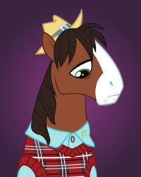 Size: 785x982 | Tagged: safe, artist:cheezedoodle96, trouble shoes, pony, appleoosa's most wanted, bad luck brian, blank, clothes, exploitable meme, frown, meme, sad, shirt, simple background, solo, stubble, sweater vest, transparent background, vector