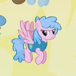 Size: 150x150 | Tagged: safe, screencap, pegasus, pony, winter wrap up, background pony, candy floss (character), cropped, female, mare, solo, unnamed pony, winter wrap up vest