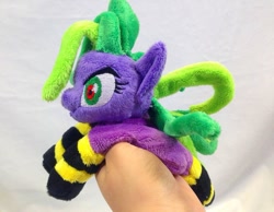 Size: 1015x787 | Tagged: safe, artist:kazzysart, mane-iac, power ponies (episode), beanie (plushie), irl, photo, plushie, solo