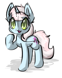 Size: 313x391 | Tagged: safe, artist:sapphfyr, oc, oc only, oc:starlight, pony, unicorn, female, solo