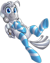 Size: 1187x1497 | Tagged: safe, artist:january3rd, oc, oc only, oc:crystal eclair, pegasus, pony, zebra, clothes, cute, simple background, socks, solo, striped socks, transparent background