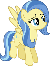 Size: 2320x3000 | Tagged: safe, artist:doctor-g, sunshower, pegasus, pony, female, flying, lidded eyes, mare, simple background, solo, transparent background, vector