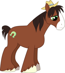 Size: 5190x5860 | Tagged: safe, artist:90sigma, trouble shoes, appleoosa's most wanted, absurd resolution, simple background, solo, transparent background, vector