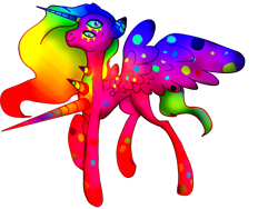 Size: 2400x1800 | Tagged: safe, artist:sheneedscookies, oc, oc only, alicorn, pony, abomination, alicorn oc, mutant, wat