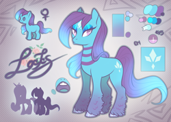 Size: 1448x1032 | Tagged: safe, artist:locksto, oc, oc only, pony, eyeshadow, female, mare, solo, unshorn fetlocks