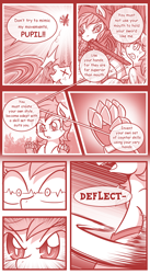 Size: 800x1460 | Tagged: safe, artist:vavacung, oc, oc only, oc:little aj, comic:chaos future, anthro oc, comic, flashback, monochrome, offspring, parent:applejack, parent:unnamed oc, parents:canon x oc, wooden sword