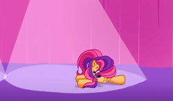 Size: 740x435 | Tagged: safe, screencap, scootaloo, scootaloo (g3), g3.5, solo, spotlight, waiting for the winter wishes festival