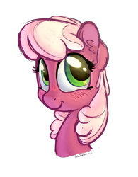 Size: 2500x3200 | Tagged: safe, artist:bobdude0, cheerilee, bust, cheeribetes, cute, portrait, solo