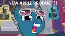 Size: 1280x720 | Tagged: safe, screencap, canterlot boutique, camera, faic, fashion plate, fashion reaction, magic, meme, shades mcgrey, teeth