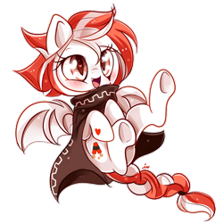 Size: 950x950 | Tagged: safe, artist:ipun, oc, oc only, oc:firecracker, bat pony, pony, simple background, solo, transparent background, underhoof