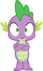 Size: 2179x3557 | Tagged: safe, artist:porygon2z, spike, dragon, simple background, solo, transparent background, vector