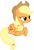 Size: 5517x8220 | Tagged: safe, artist:djdavid98, artist:uxyd, derpibooru import, applejack, earth pony, pony, appleoosa's most wanted, .ai available, absurd resolution, simple background, solo, transparent background, vector