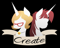 Size: 1024x817 | Tagged: safe, artist:irishthorns, oc, oc:bonniecorn, oc:fausticorn, alicorn, alicorn oc, bonnie zacherle, glasses, horn, lauren faust, ponified, wings