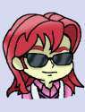 Size: 95x125 | Tagged: safe, nolan north, equestria girls, background human, solo, sunglasses