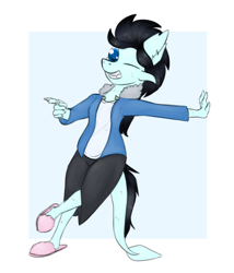 Size: 1624x1897 | Tagged: safe, artist:marsminer, oc, oc only, oc:speckles, anthro, dragon, clothes, costume, sans (undertale), solo, undertale