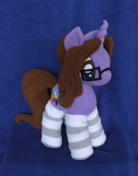 Size: 1348x1718 | Tagged: safe, artist:adamar44, oc, oc only, oc:pati kuki, clothes, irl, photo, plushie, socks, striped socks