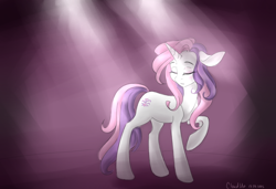 Size: 1280x874 | Tagged: safe, artist:cloud-up, sweetie belle, digital art, older, solo