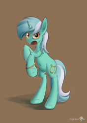 Size: 2480x3507 | Tagged: safe, artist:replacer808, lyra heartstrings, pony, belly button, bipedal, bracelet, ear piercing, looking at you, piercing, solo