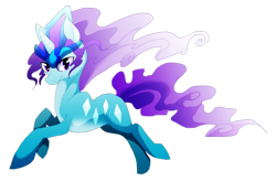 Size: 2687x1764 | Tagged: safe, artist:dormin-dim, ponified, simple background, solo, suicune, transparent background