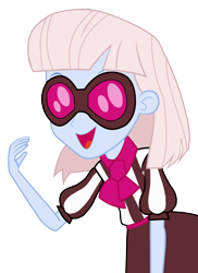 Size: 2000x2742 | Tagged: safe, artist:didiwork, photo finish, equestria girls, simple background, solo, sunglasses, transparent background, vector