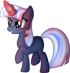 Size: 3000x3133 | Tagged: safe, artist:theshadowstone, oc, oc only, oc:silverlay, blank flank, magic, simple background, solo, transparent background, vector