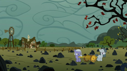 Size: 1366x768 | Tagged: safe, screencap, limestone pie, marble pie, the cutie mark chronicles, sisters