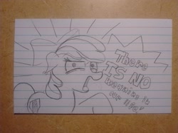 Size: 815x611 | Tagged: safe, artist:bseller293, apple bloom, lined paper, photo, solo, traditional art