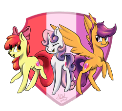 Size: 1280x1175 | Tagged: safe, artist:myralilth, apple bloom, scootaloo, sweetie belle, crusaders of the lost mark, cutie mark, cutie mark crusaders, simple background, the cmc's cutie marks, transparent background