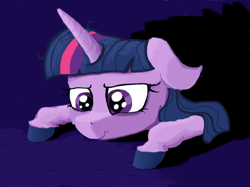 Size: 922x691 | Tagged: safe, artist:paskanaakka, derpibooru exclusive, twilight sparkle, frown, solo