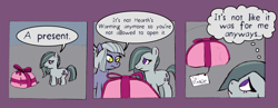 Size: 2432x941 | Tagged: safe, artist:oneovertwo, limestone pie, marble pie, earth pony, pony, hearthbreakers, comic, duo