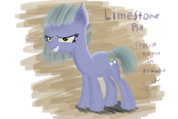 Size: 1080x720 | Tagged: safe, artist:rainb0wdashie, derpibooru import, limestone pie, hearthbreakers, solo