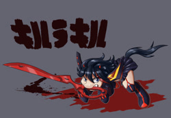 Size: 1280x881 | Tagged: safe, derpibooru import, pony, kill la kill, ryuko matoi, senketsu