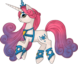 Size: 1352x1114 | Tagged: safe, artist:violentdreamsofmine, idw, princess amore, crystal pony, pony, fiendship is magic, spoiler:comic, solo