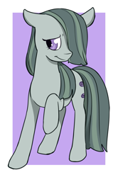 Size: 1103x1662 | Tagged: safe, artist:estrill, marble pie, hearthbreakers, hair over one eye, solo