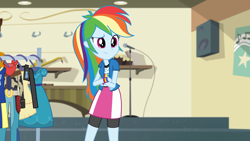 Size: 1920x1080 | Tagged: safe, screencap, rainbow dash, equestria girls, friendship games, solo