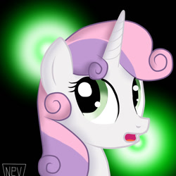 Size: 894x894 | Tagged: safe, artist:nevera573, sweetie belle, pony, unicorn, female, filly, solo