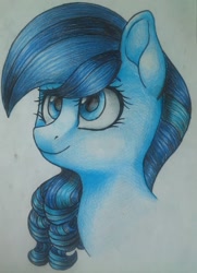 Size: 1816x2508 | Tagged: safe, artist:liza-jack, coloratura, art trade, rara, solo, traditional art