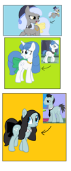 Size: 1296x3110 | Tagged: safe, artist:t-mack56, bruce mane, caesar, cecelia, orion, shooting star (character), background pony, base used, galaxy (rule 63 orion), lois mane, rule 63