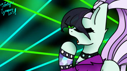 Size: 1024x576 | Tagged: safe, artist:jaidyn-fangtrap, coloratura, the mane attraction, countess coloratura, solo