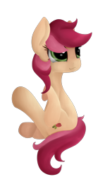 Size: 2009x3369 | Tagged: safe, artist:snowyglaze, roseluck, simple background, solo, transparent background